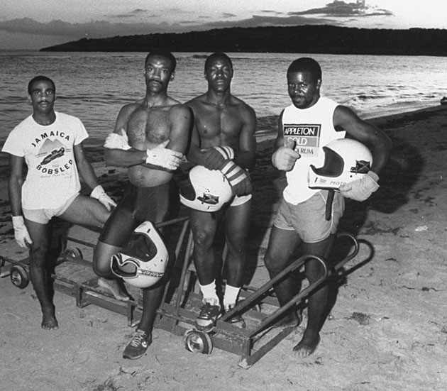 The originals (l-r): Michael White, Dudley Stokes, Devon Harris, Frederick Powell.
